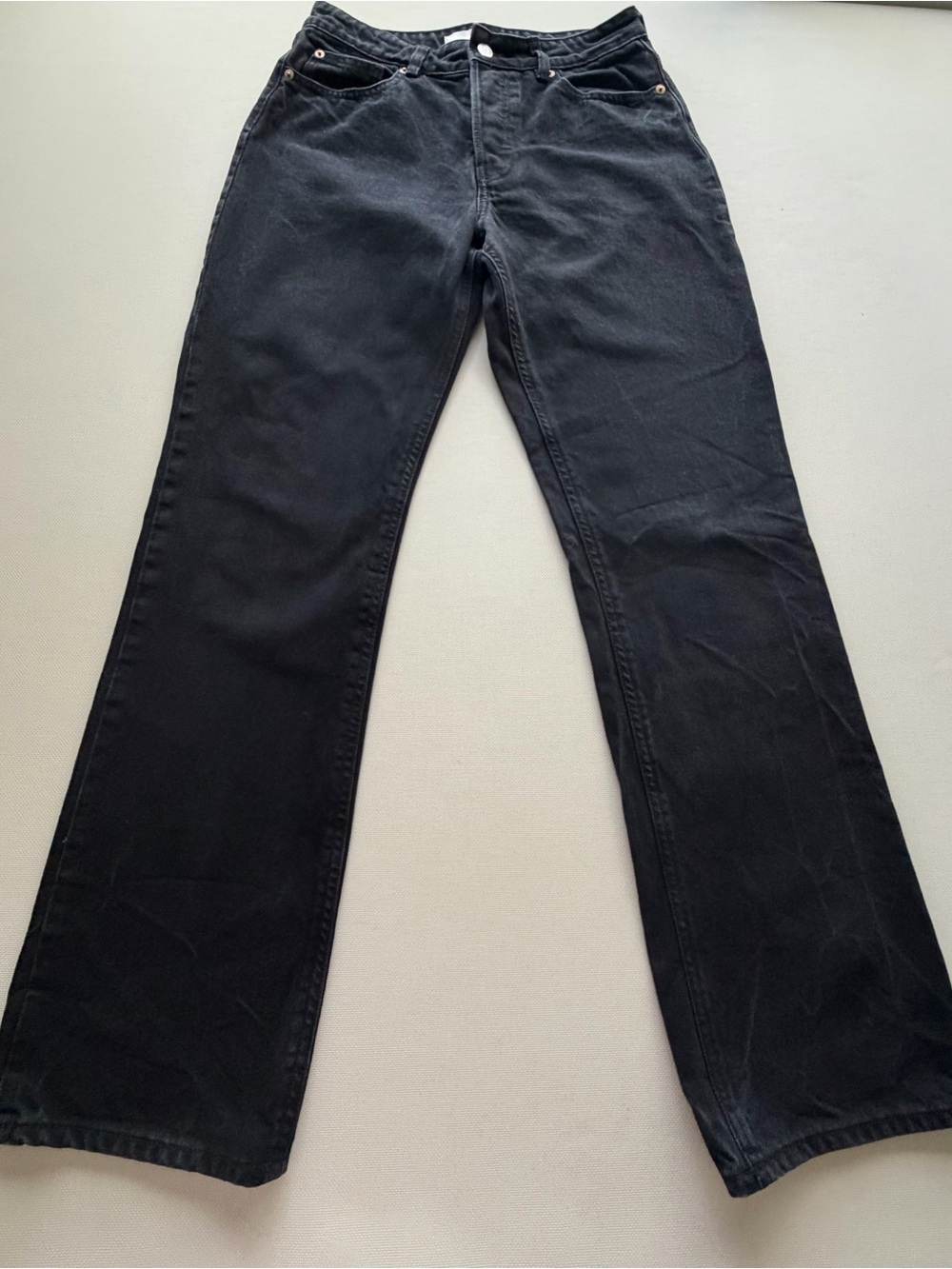 H&M Women's Black Flare Jeans